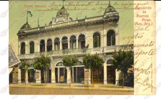 Teatro Marconi: El teatro popular italiano en Buenos Aires